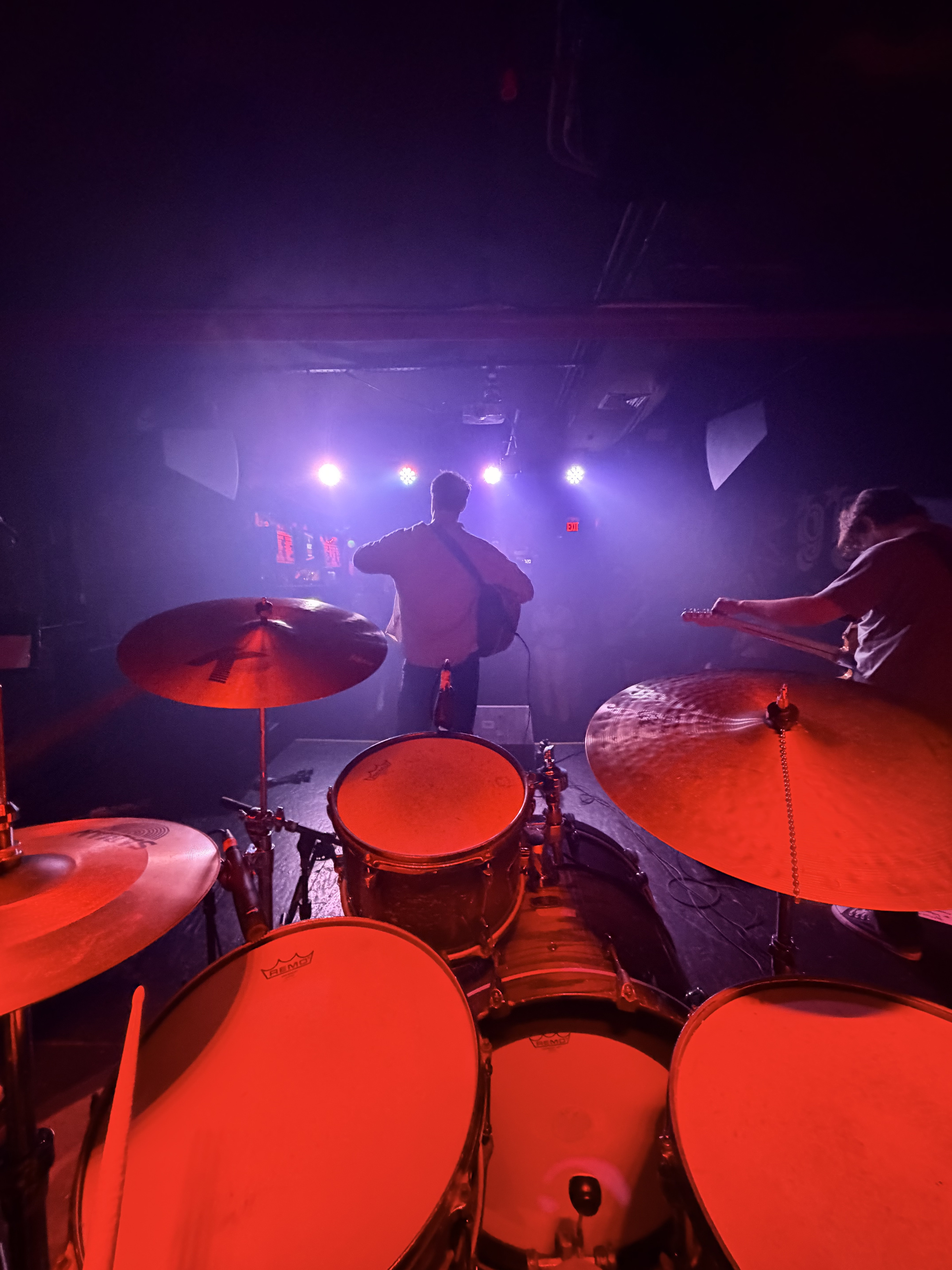 Arlene's Grocery drum stage shot
