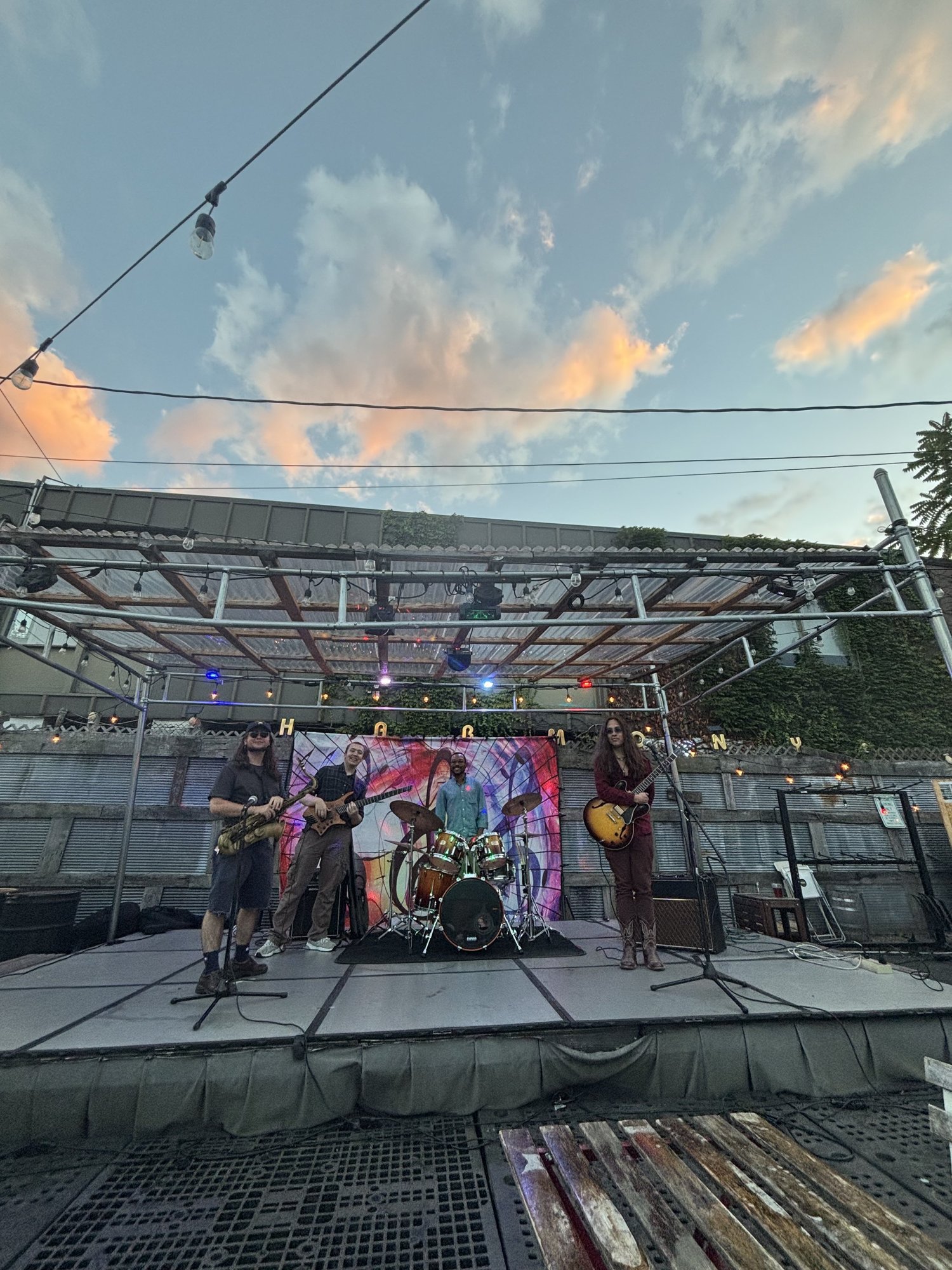 Montclair Brewery — outdoor stage